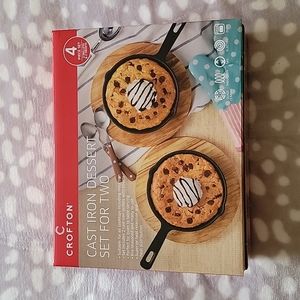 Cast Iron Dessert Set for 2